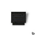 LEON BEDSIDE - Black - Bedside table