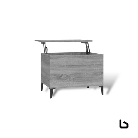 LIFT BEDSIDE - Light grey - Bedside table