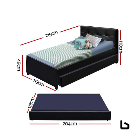 Lilo trundle bed frame