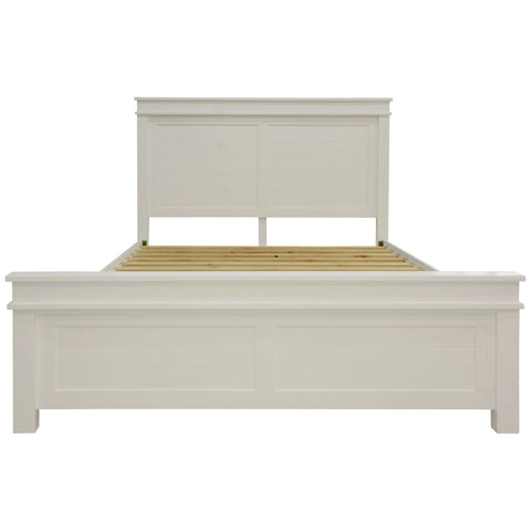 Lily bed frame king size timber mattress base with storage
