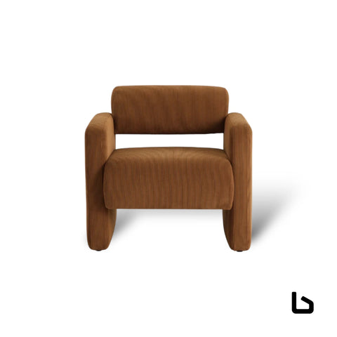 Louis armchair - brown