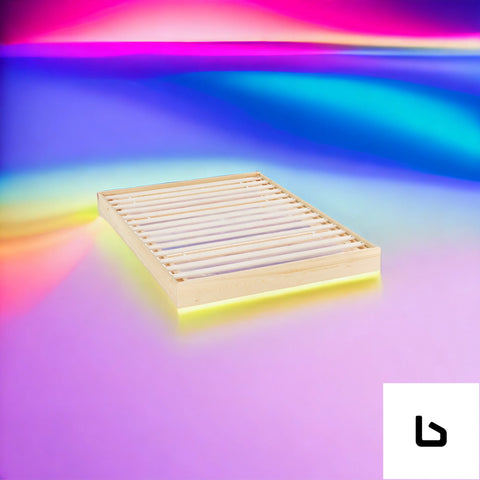 Luminous led bed base