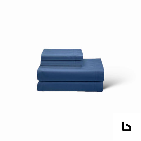 LUX 2000TC - Single / Blue - Bed sheets