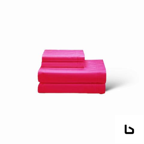 LUX 2000TC - Single / Pink - Bed sheets