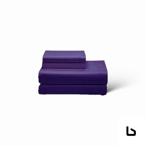 LUX 2000TC - Single / Purple - Bed sheets