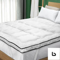Luxury cloud 4.5cm anti bacterial pillow mattress topper pad