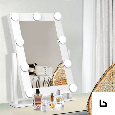 Makeup mirror hollywood with light round 360° rotation