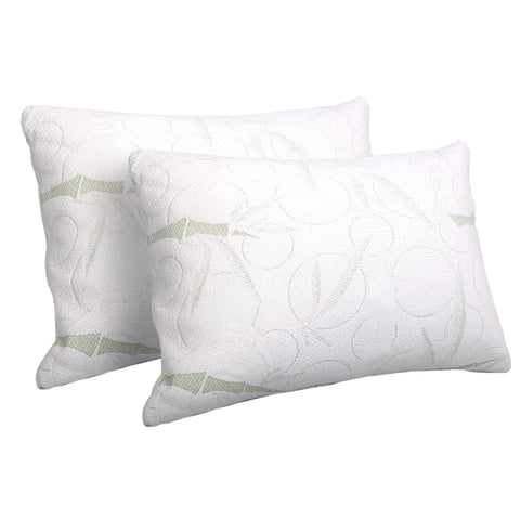 Memory bamboo x 2 foams - pillows