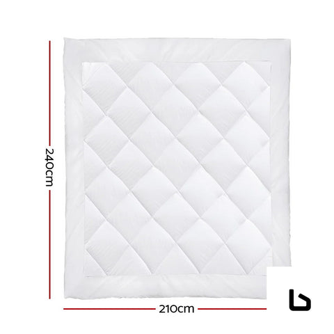 Bedding king size 800gsm microfibre bamboo microfiber quilt
