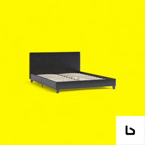 Moses brown bed frame