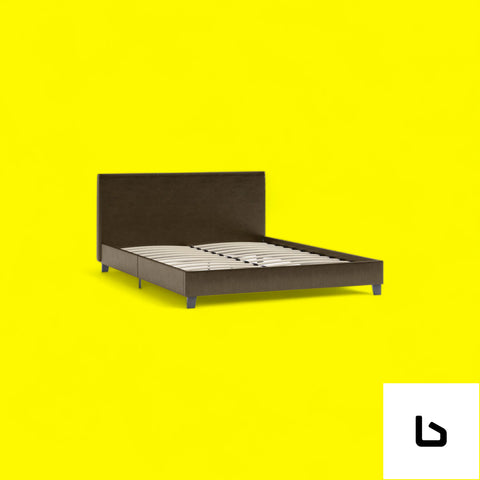 Moses brown bed frame
