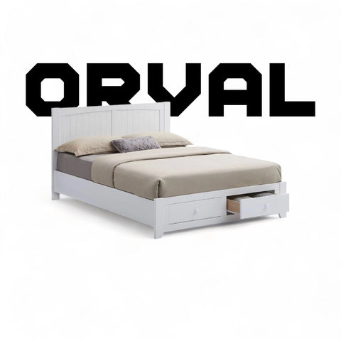 Orval storage bed frame