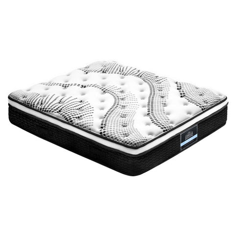 Plush euro top king pocket spring mattress