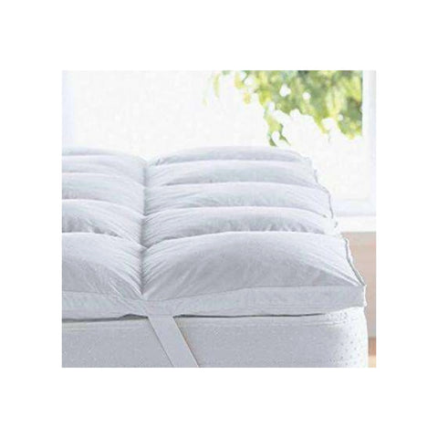 Plush goose mattress topper - double - bedding
