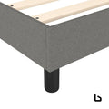 Queen base + mattress + topper - bed