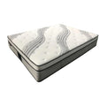 Queen mattress in gel memory foam 6 zone pocket coil soft