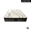 Queen mattress pocket coil spring foam firm bed 32cm thick