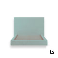 RONALD Vegas Duckegg Fabric Bed Frame (Australian Made) BED