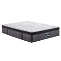 Single bed mattress 9 zone pocket spring latex foam medium
