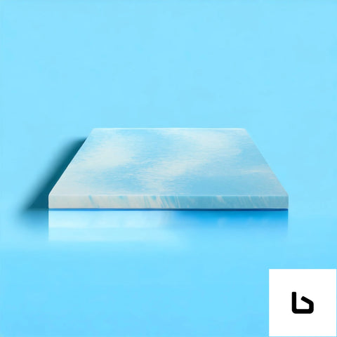 Sky foam pad 5cm cool gel mattress topper