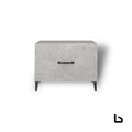 STAN BEDSIDE - Concrete - Bedside table
