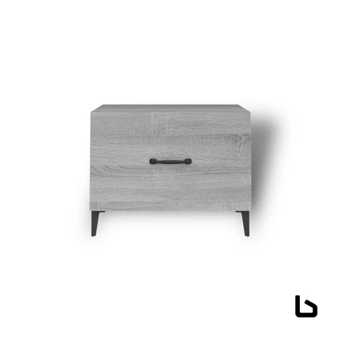 STAN BEDSIDE - Grey - Bedside table