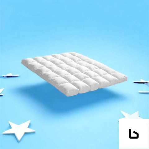 5 star 1000gsm microfibre mattress topper