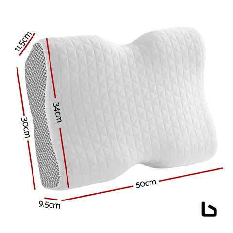 Support memory foam contour neck pillow