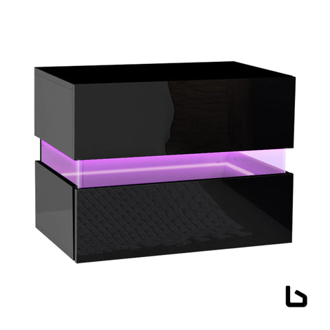 Switch 3 led rgb bedside table - tables