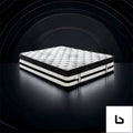 Thick plush top 34cm zoned mattress