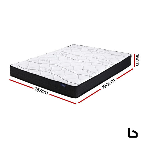 Bf mattress - tight sleep bonnell spring 16cm thick double