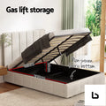 Tones gas lift bed frame