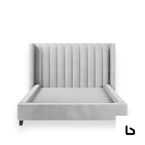 VALANCE Boucle Orlando Cloud Fabric Bed Frame (Australian