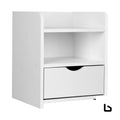 Bedside table drawer - white - tables