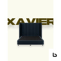 XAVIER Vegas Chino Fabric Bed Frame (Australian Made) BED