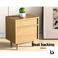 Bf wooden bedside table - furniture > bedroom